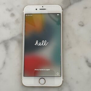 Unlocked 64GB Apple iPhone 6S with White and Gold Finish